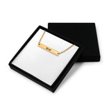 Brat Horizontal Bar Necklace